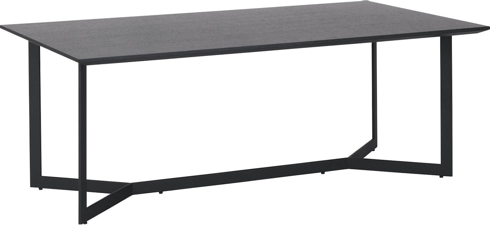 Sofabord Raymond   Hallmark Wansford   Sort Træ 140   80 Cm