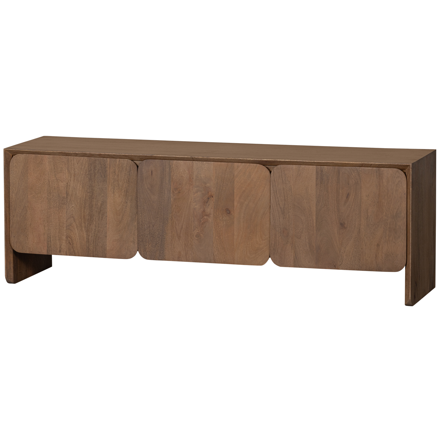 Woood Jerre Tv-bord       Låger Natur Mangotræ  150x40