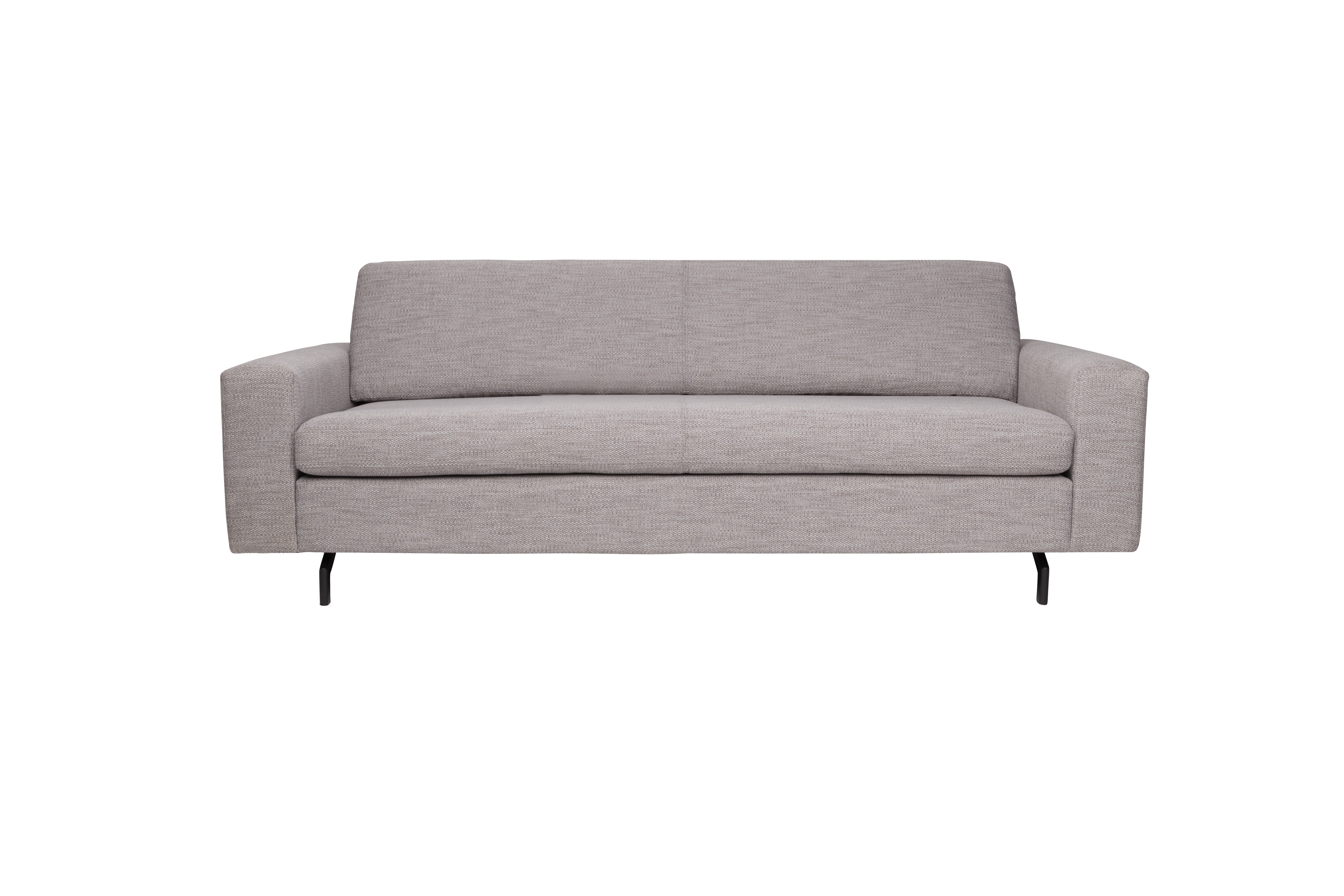 Zuiver Jean    -personers Sofa Grå Polyester Og Stål