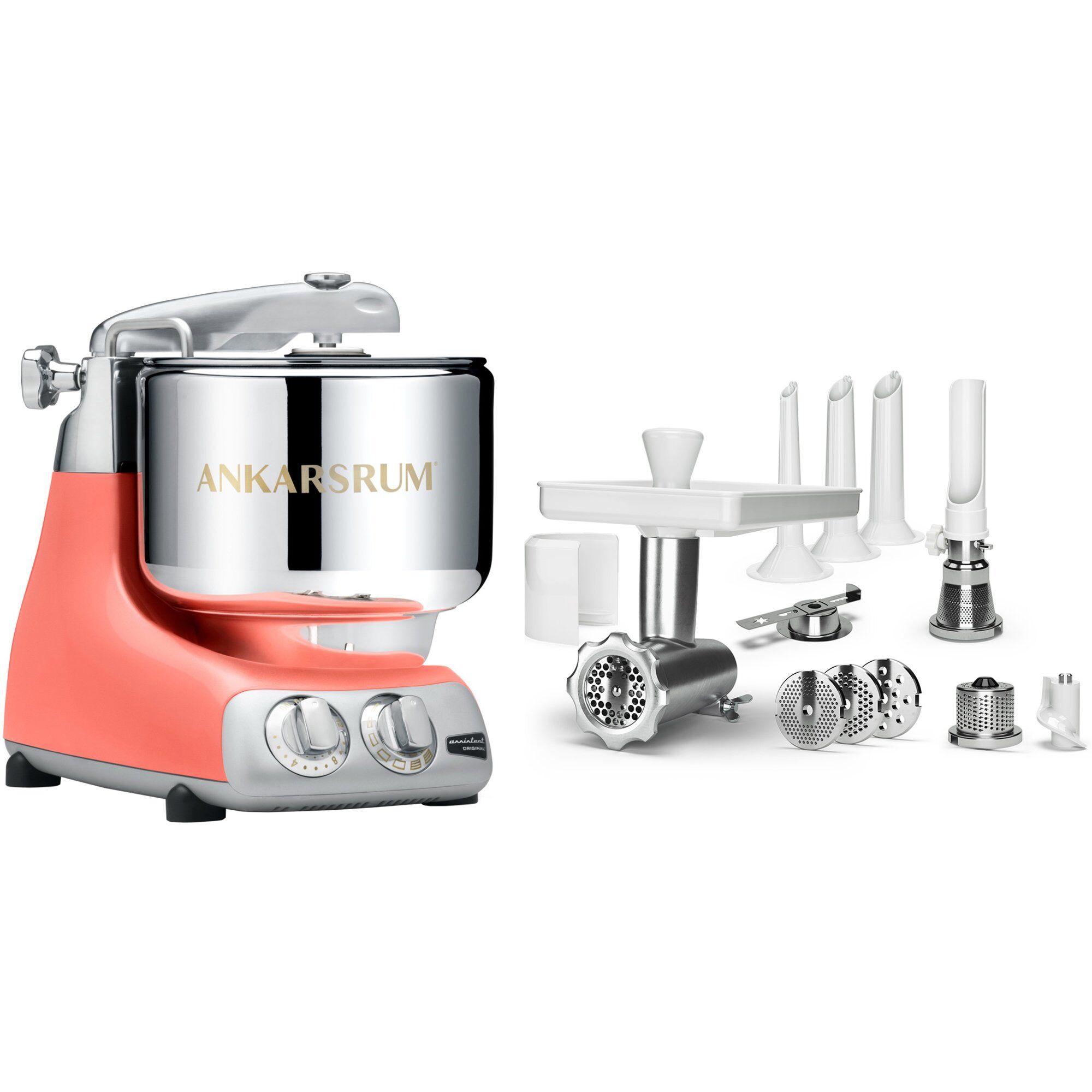 Assistent Akm 6230 Røremaskine   Komplet Kødhakker  Coral Crush
