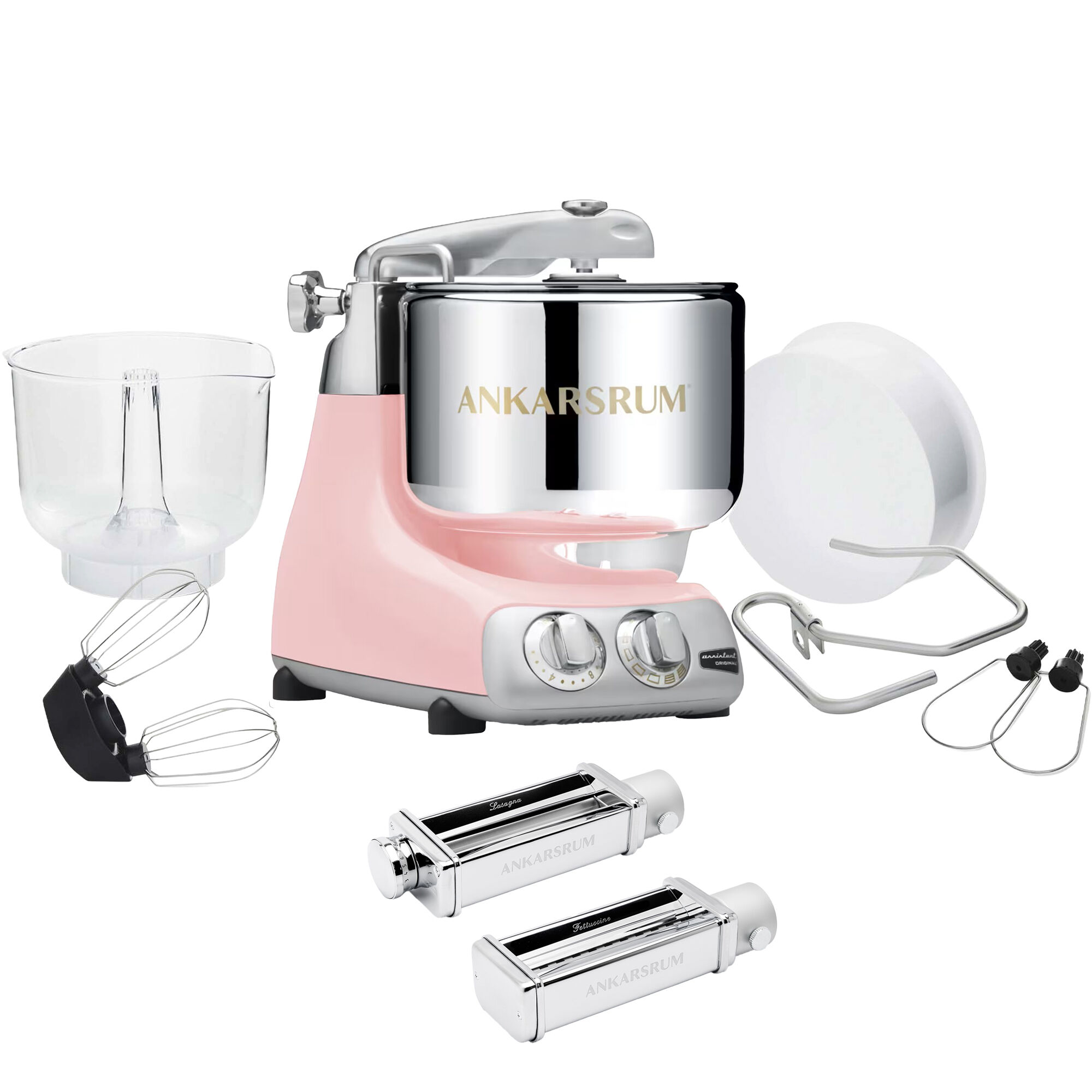 Ankarsrum Assistent Original Akm 6230 Køkkenmaskine Og Pastakit  Cloudy Pink