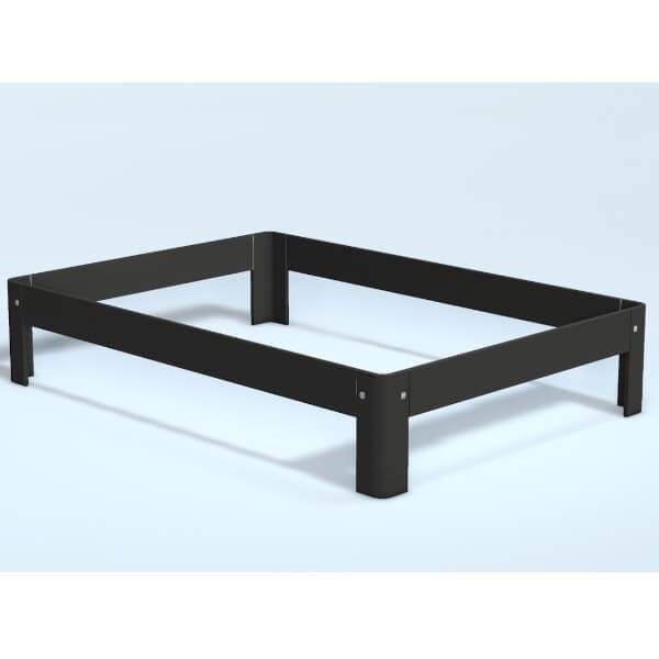 Auping Auronde Midnight Black Oak Trekvartseng  : Erling Christensen Møbler