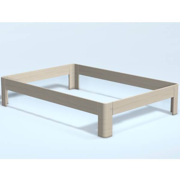 Auping Auronde Soft White Oak Trekvartseng  : Erling Christensen Møbler