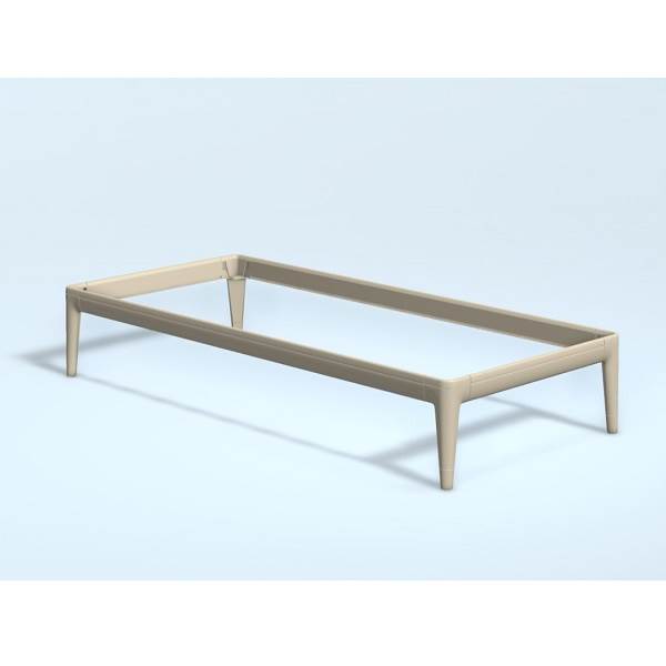 Auping Essential Sengeramme Beige 100x200 Cm  Lav Model
