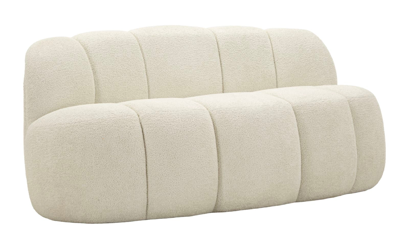 Ball  -personers Sofa Hvid Cm 145x80x69