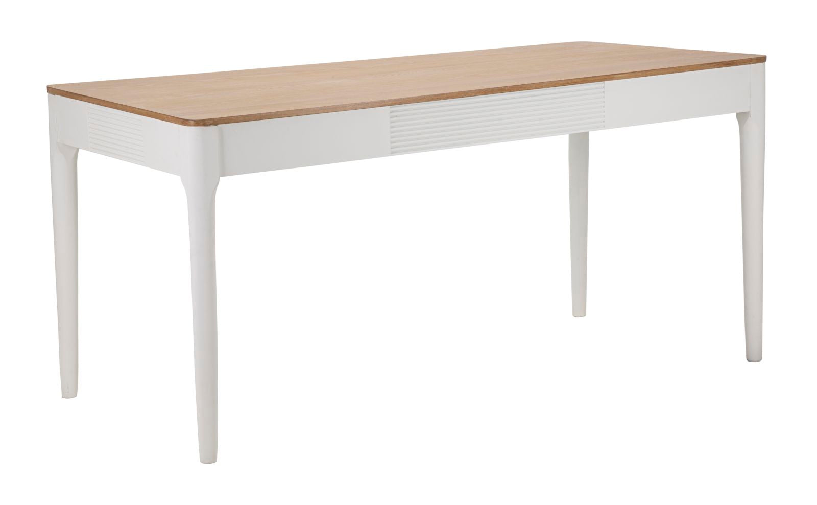 Boho Chic Bord  Hvid  Træ  Mdf Og Metal   180x90x80 Cm
