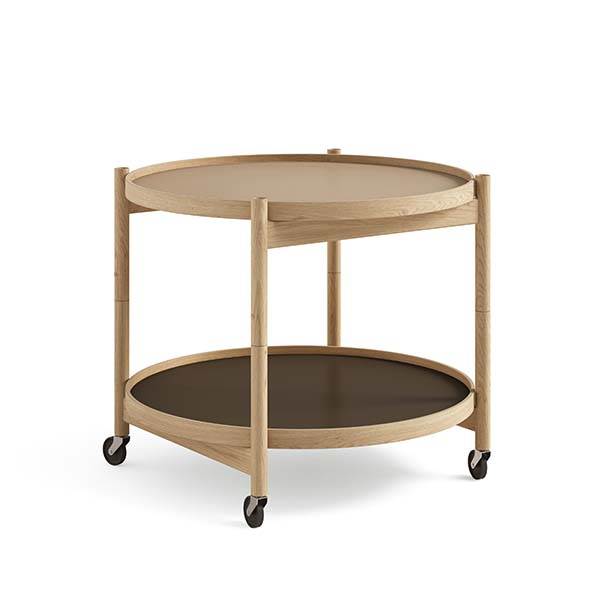 Brdr  Krüger Bølling Bakkebord 60 Cm  Eg Olie  Bakke  : Earth   Bakke  : Base