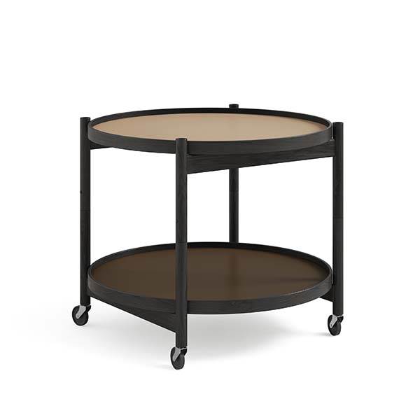 Brdr  Krüger Bølling Bakkebord 60 Cm  Sortlakeret Eg Bakke  : Earth   Bakke  : Base