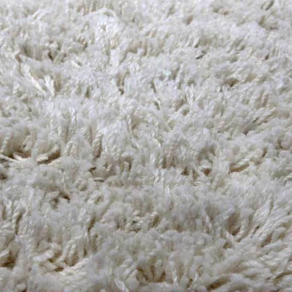 Olesen Diamant Rya Tæppe Hvid 200x300 Cm