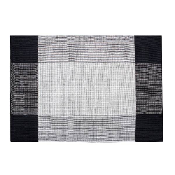 Olesen Kelim Tæppe Lucca Black White 250   350 Cm
