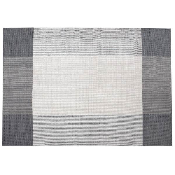 Olesen Kelim Tæppe Lucca Grey White 250   350 Cm