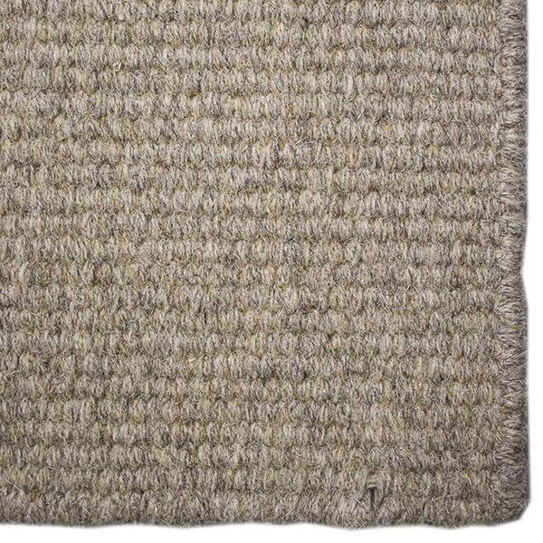 Olesen Luxor Ensfarvet Tæppe 250x350 Cm  Natur