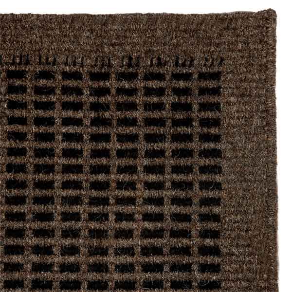 Olesen Luxor Tæppe 300   400 Cm  Coffee Black