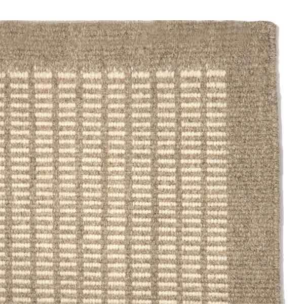 Olesen Luxor Tæppe 300   400 Cm  Natur Hvid