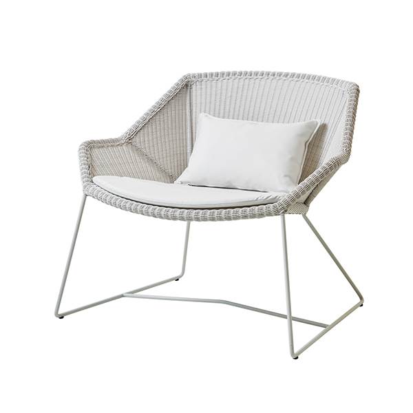 Cane-line Breeze Loungestol Hvid Natté White