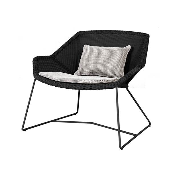 Cane-line Breeze Loungestol Sort Focus Light Grey