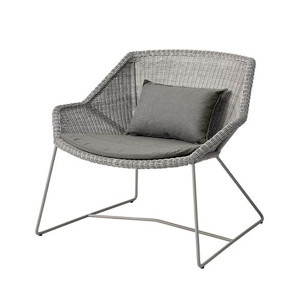 Cane-line Breeze Loungestol Taupe Natté Taupe