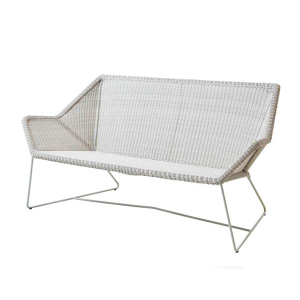 Cane-line Breeze  -personers Havesofa Hvidgrå  Taupe Hynde