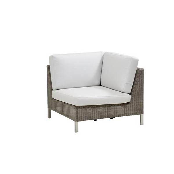 Cane-line Connect Hjørne Modul  Taupe  Hynde   Hvid