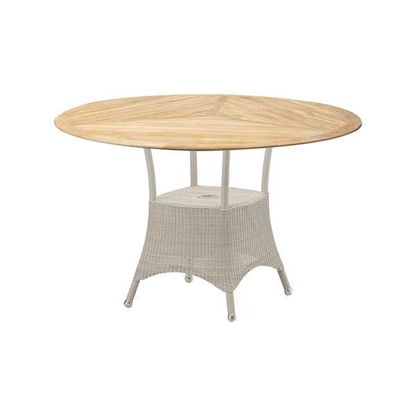 Cane-line Lansing Rundt Havebord ø120 Cm Sand