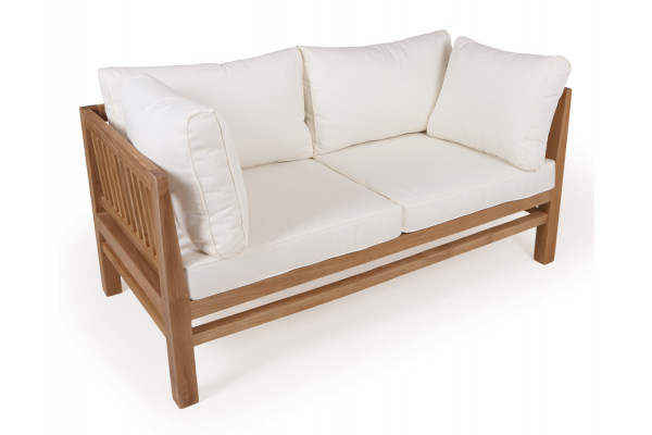 Colorado Teak Sofa   Pers  Natur Vandafvisende