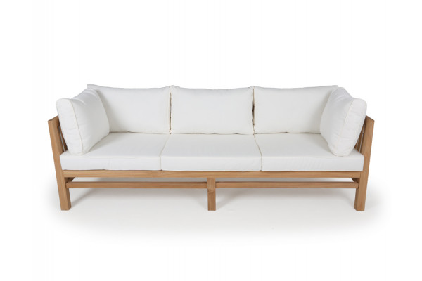 Colorado Teak Sofa   Pers  Natur Vandafvisende