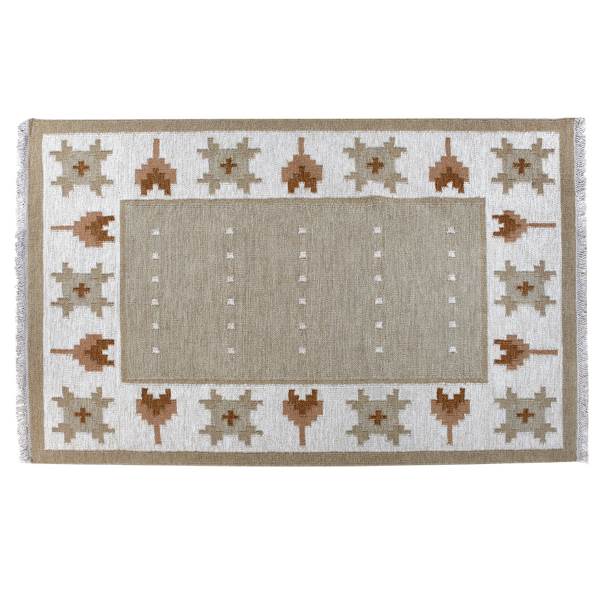Olesen Kelim Tæppe Porto Beige 250   350 Cm