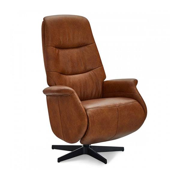 Delta Recliner Lænestol   Cognac Læder