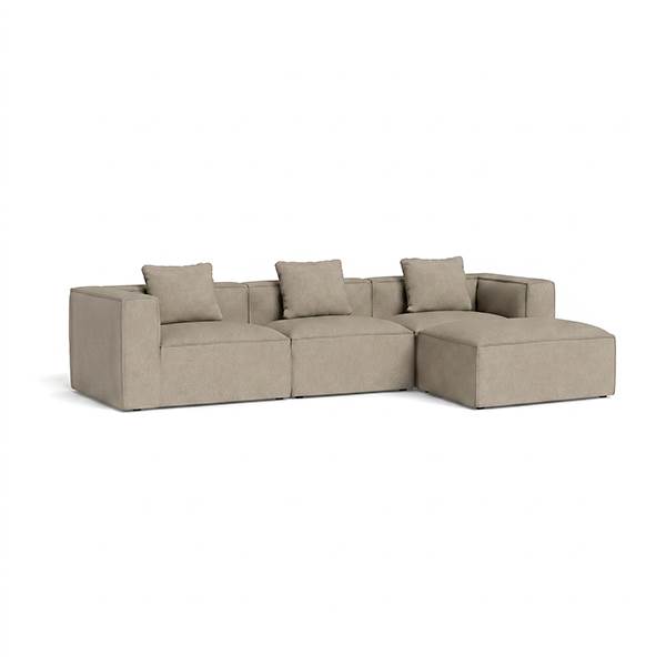 Fur Modulsofa Beige