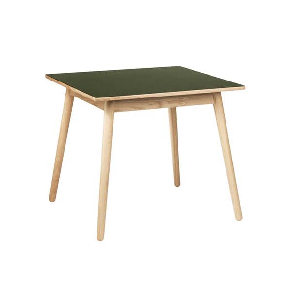 Fdb Møbler C35a Spisebord   Eg Oliven Linoleum
