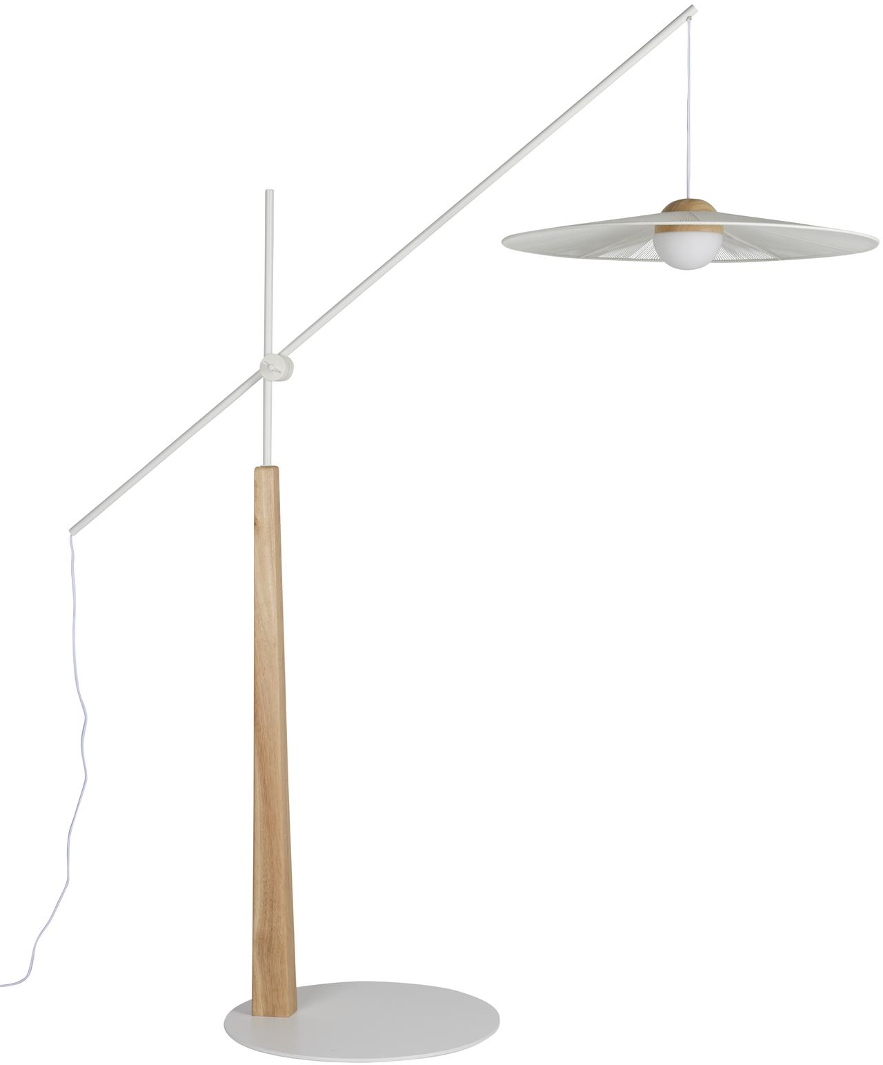 Gulvlampe Zuiver Belle Justerbar Vipbar Læselampe   Jern Sølv Indendørs H200 Cm Ip20
