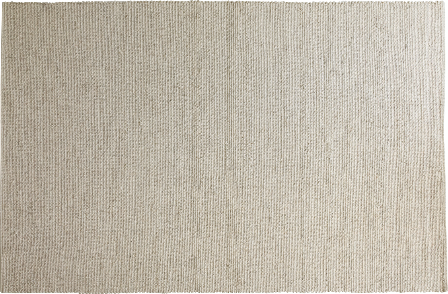 Gulvtæppe Rowico Auckland 100  Uld 300x400 Cm Beige Håndvævet Løkkeformet Luv