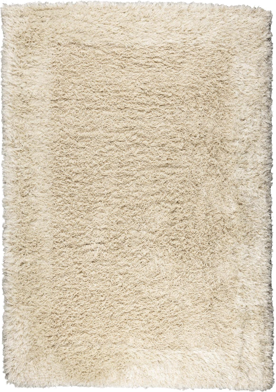 Gulvtæppe Zuiver Curly 200x290 Cm Perlemor 100  Uld Berber-loop-vævning Egnet Til Gulvvarme