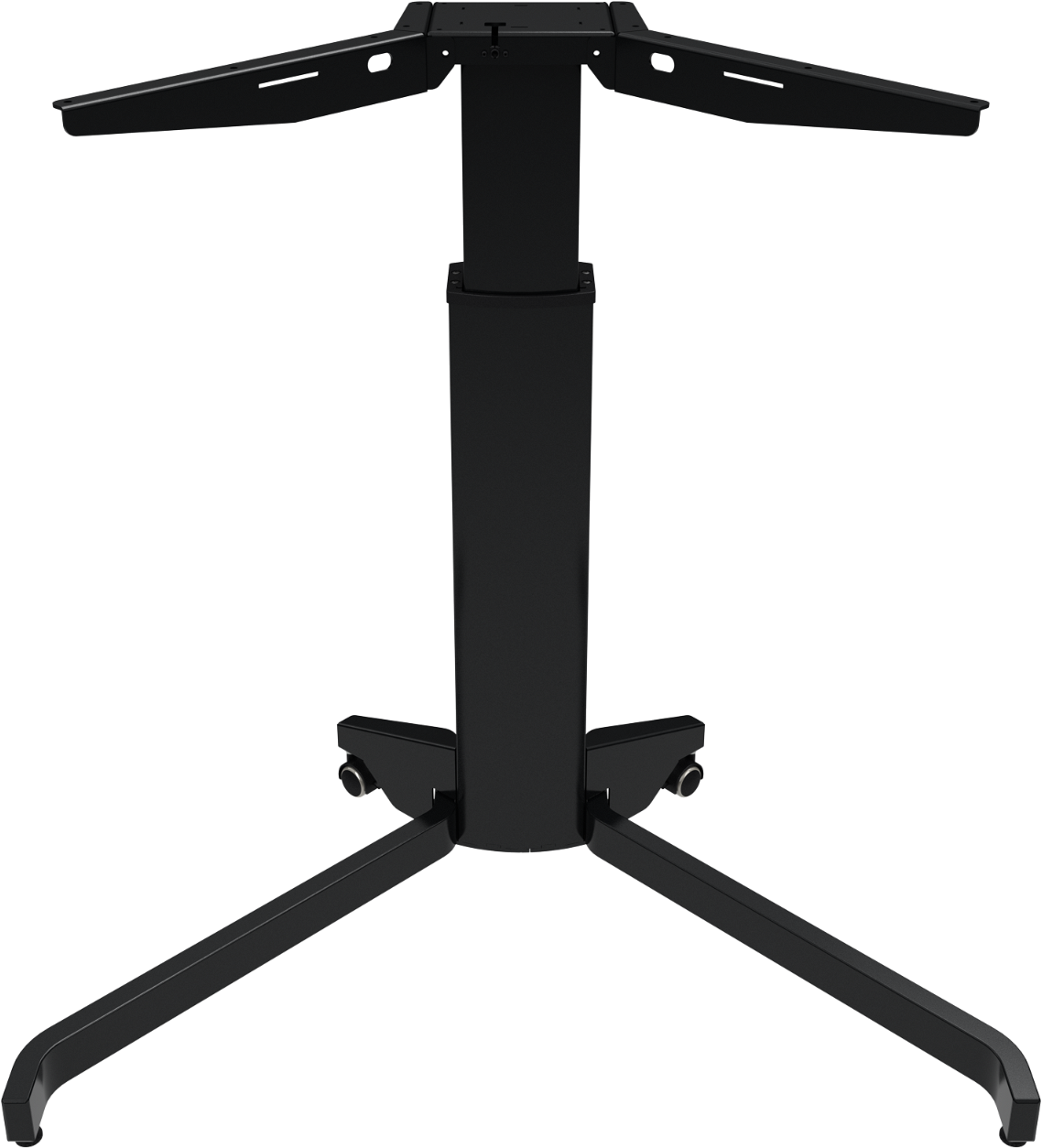 Hæve- Sænkestel Zennord Motionmate Ergonomisk Sort Metal Med Låsbare Hjul 68-120 Cm
