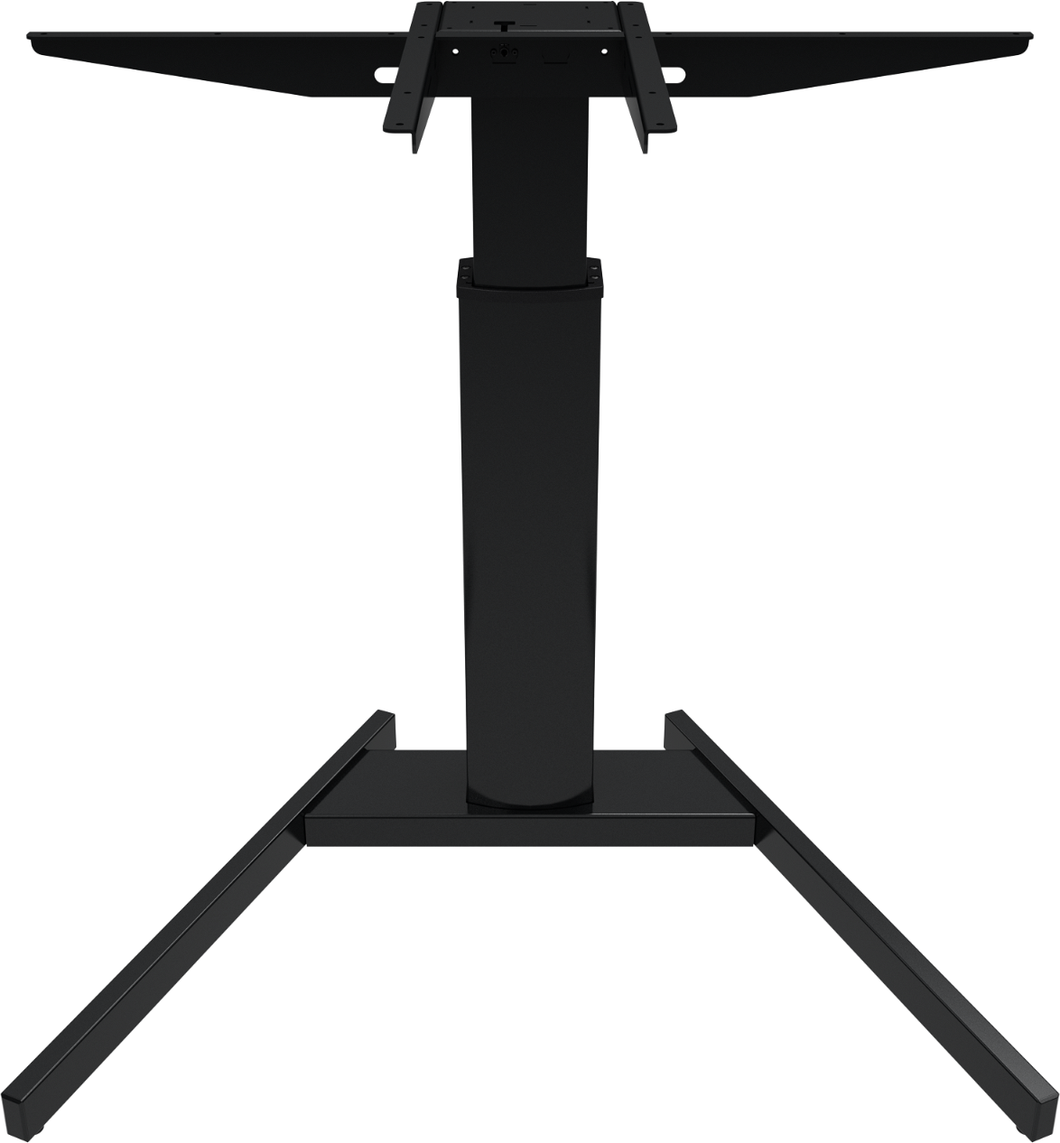 Hæve- Sænkestel Zennord Motionmate Sort Metal Justerbart Understel H68-120 Cm