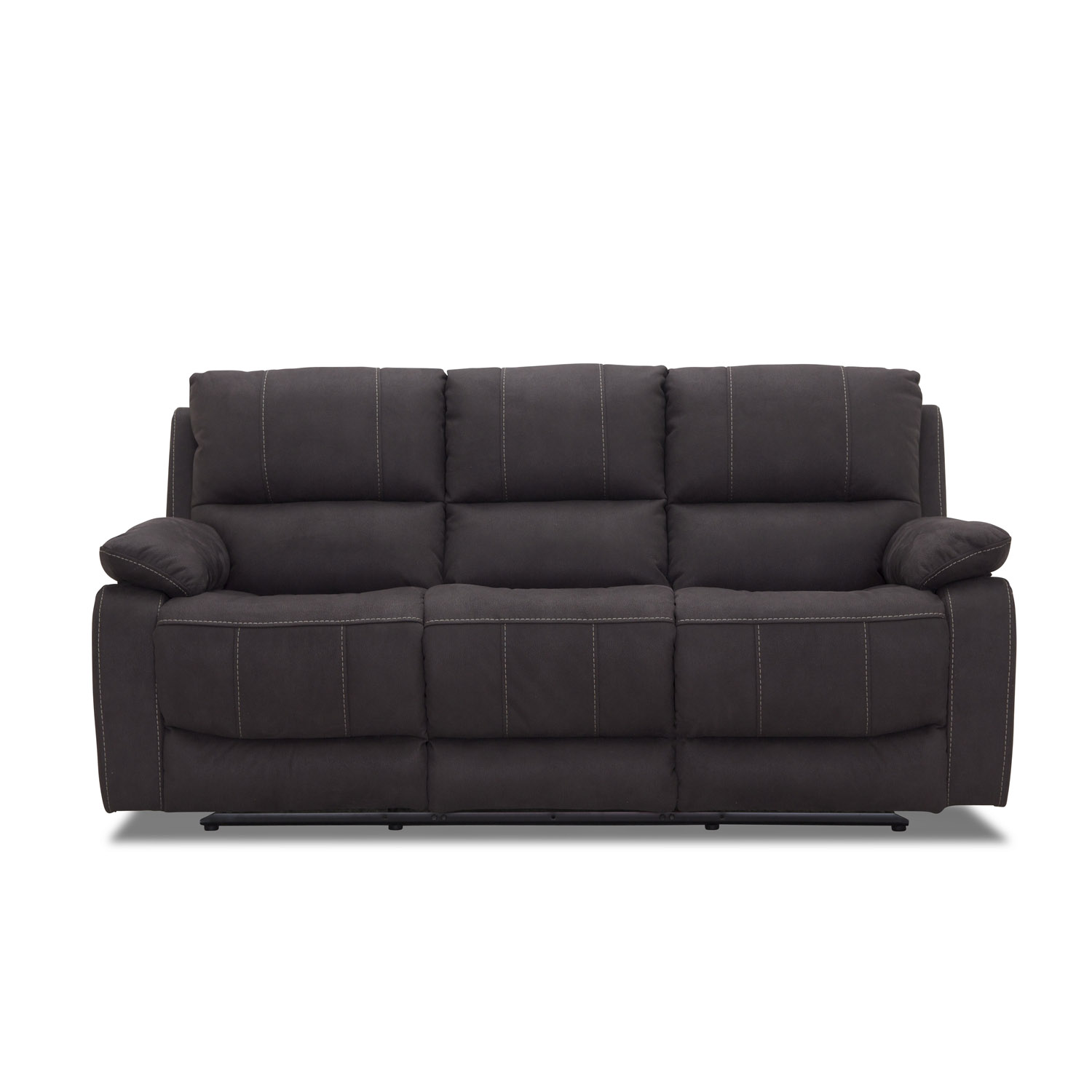 Haga Texas   Pers  Recliner Sofa Grå Polyester Og Plastik