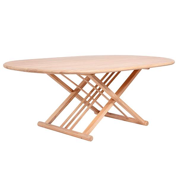 Haslev Safari Sofabord   Eg 120x80 Cm