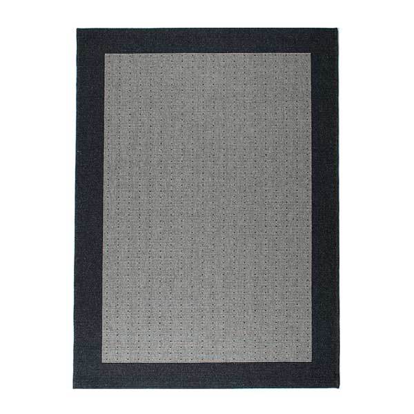 Hc Tæpper Casablanca Fladvævet Tæppe 959 Mørkegrå 240x340 Cm