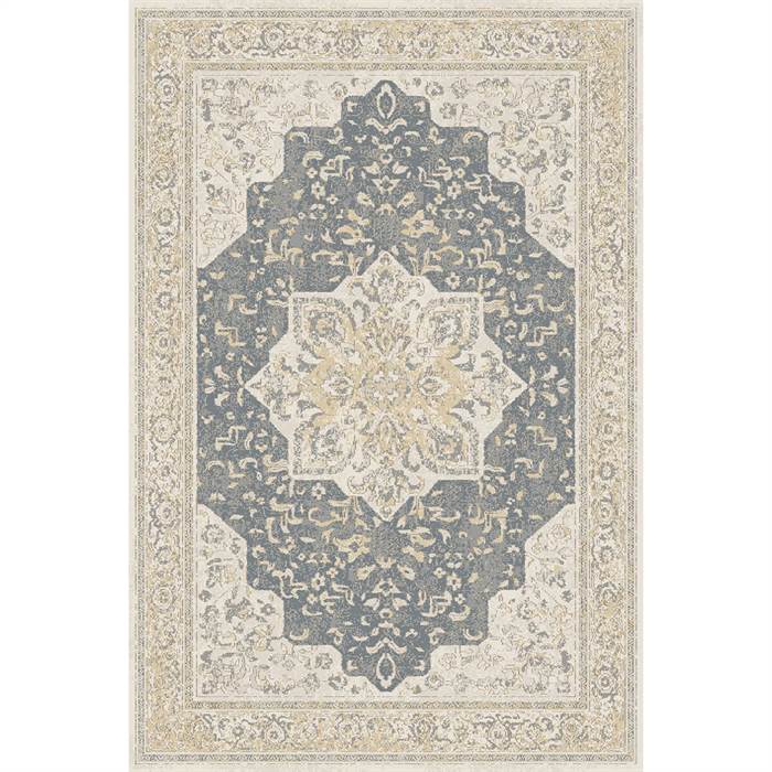 Hc Tæpper Empire 100  Uld Beige Blue 160   230 Cm