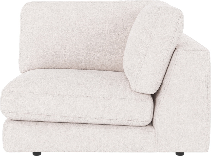 Hjørnemodul Modulsofa Rowico Duncan Greg   Hvid Polyester Holdbar Elegant Fleksibel Fsc-mix Certificeret