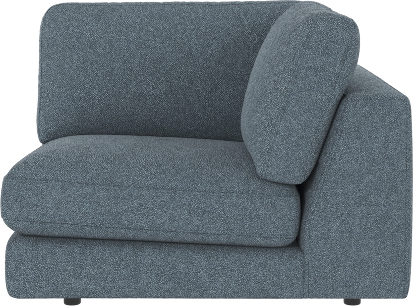 Hjørnemodul Rowico Duncan Modulsofa Bobby Mellemblå   103x103 Cm Koldskum Nozag Fsc-mix