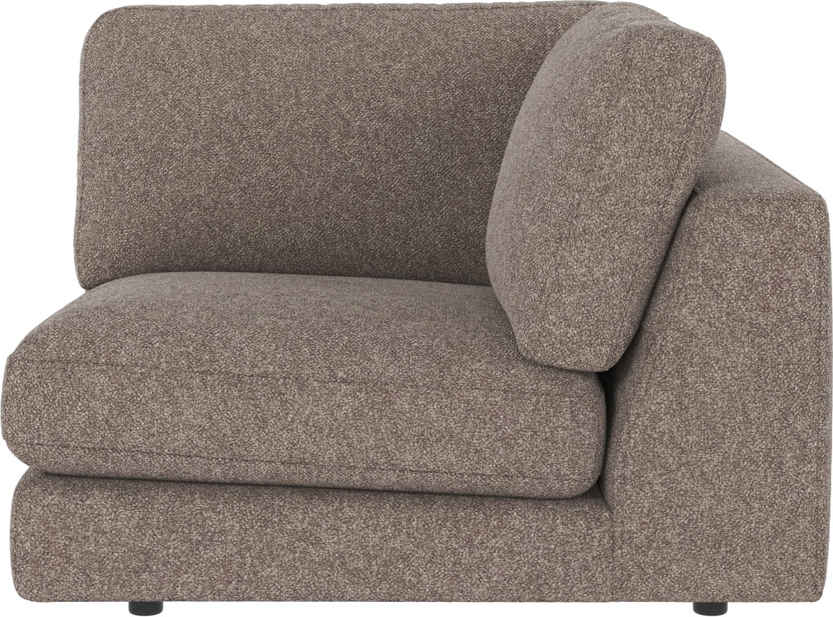 Hjørnemodul Rowico Duncan Modulsofa Bobby   Mørk Beige 103x103x78 Cm
