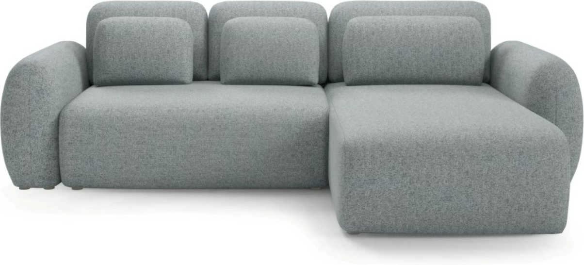 Hjørnesofa Maison Vellé Avelon Loungesofa Med Sovefunktion 240x140  To Opbevaringsrum  Vendbar  Polstret Ryg  Puente 92