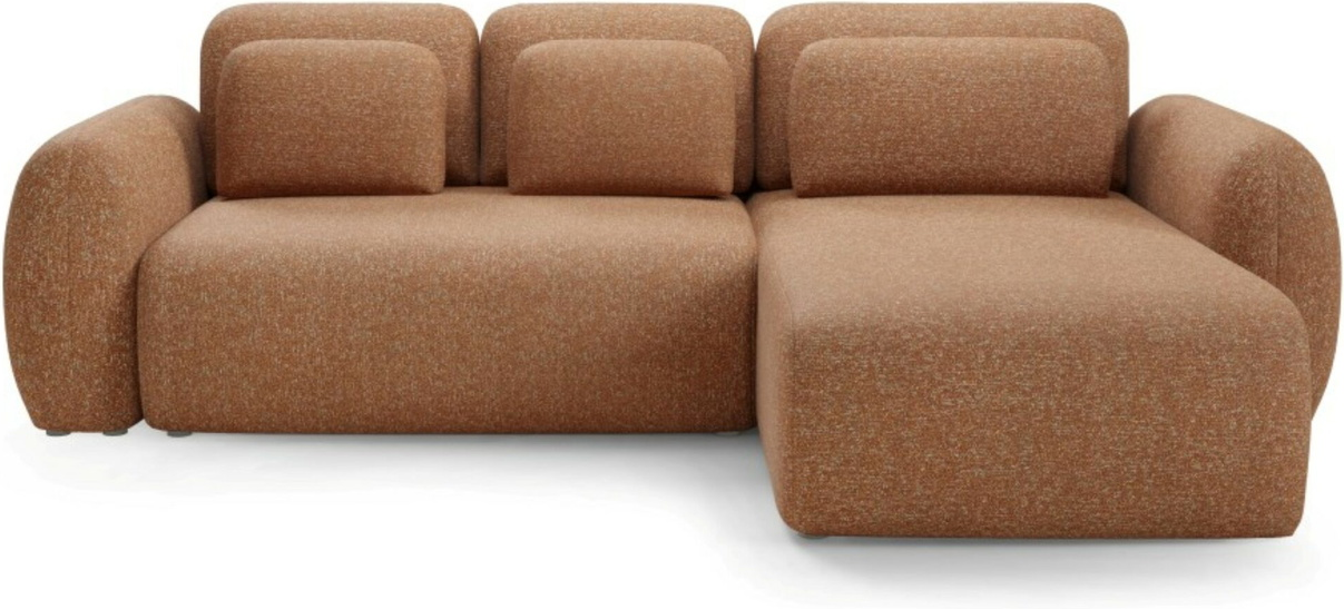 Hjørnesofa Maison Vellé Avelon Loungesofa Sovesofa Puente 52 Stof  Vendbar Med Opbevaring Og Sovefunktion 240x140 Cm