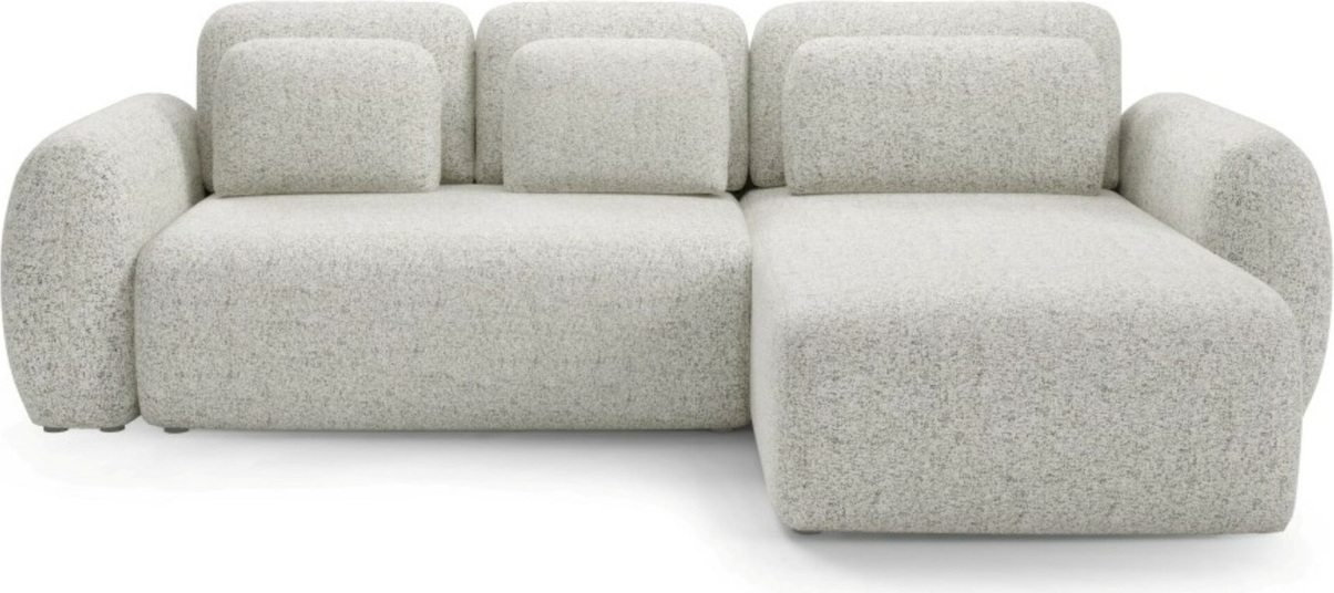 Hjørnesofa Maison Vellé Avelon  Puente 06 Stof  300x185 Cm  Sovefunktion 240x140 Cm  Med Opbevaring  Vendbar Loungesofa