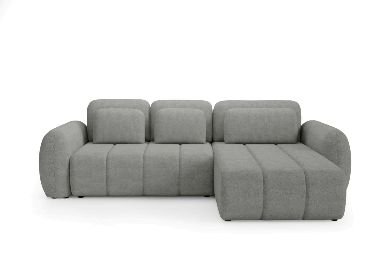 Hjørnesofa Maison Vellé Norvella Loungesofa  Quelle Bouclé Quelle 83  304ã 190 Cm  Sovefunktion 240ã 140 Cm