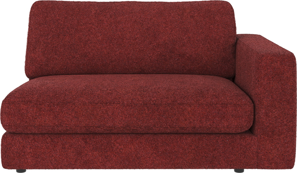 Højre Armlæn Modulsofa Rowico Duncan Anna   Rød Polyester H78ã B129ã D103 Cm