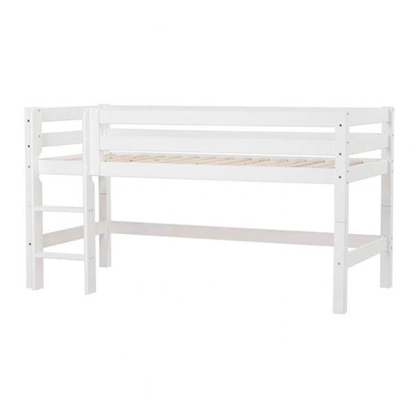 Hoppekids Eco Luxury Halvhøj Seng Med Stige  120x200