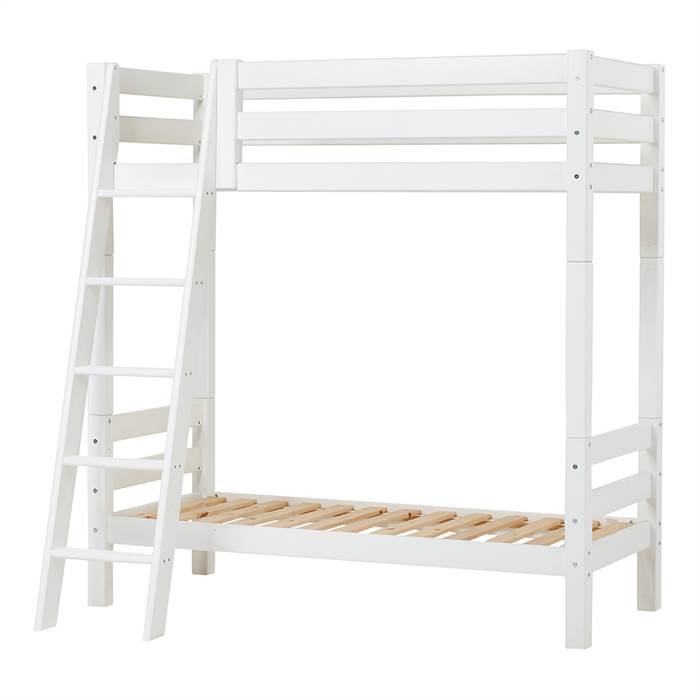 Hoppekids Eco Luxury Høj Køjeseng Med Skrå Stige 70   160 Cm