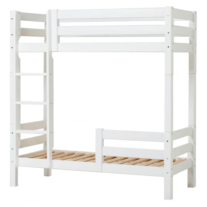Hoppekids Eco Luxury Høj Køjeseng Med Stige Og Sengehest 70   160 Cm